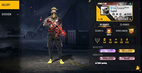 Mejor Leaked sabir boss free fire name