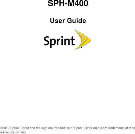 ◀️ Read Online sprint samsung m400 user guide
