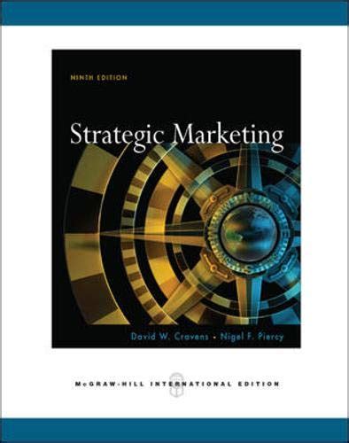 🔥 Free Reading strategic marketing by nigel piercy david w cravens
