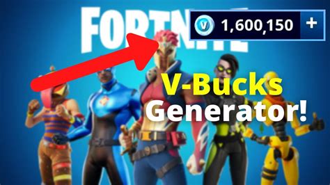 Adiţional 999 unlimited fortnite v bucks generator